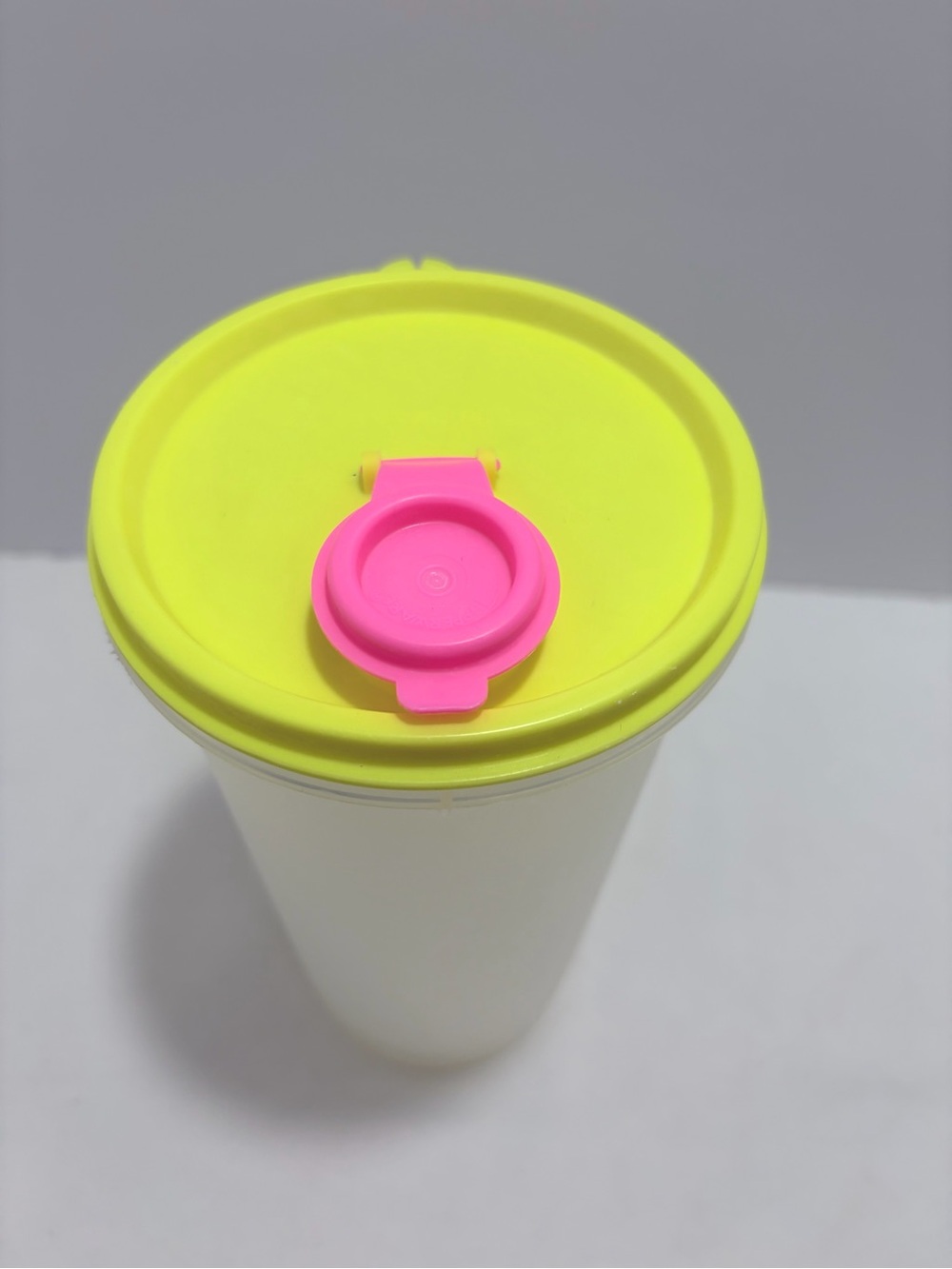 Vintage Tupperware Clear Storage Container 80’s